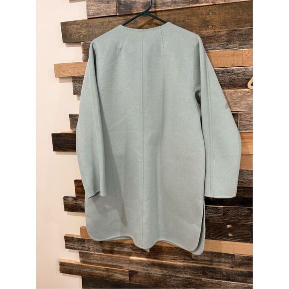 J Jill NWT wool blend coat snap closure sz M - Picture 3 of 9